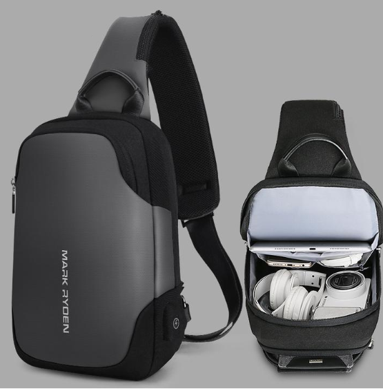Men's bag shoulder bag casual small backpack - Mmcmarket