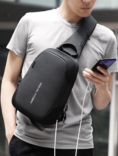 Men's bag shoulder bag casual small backpack - Mmcmarket